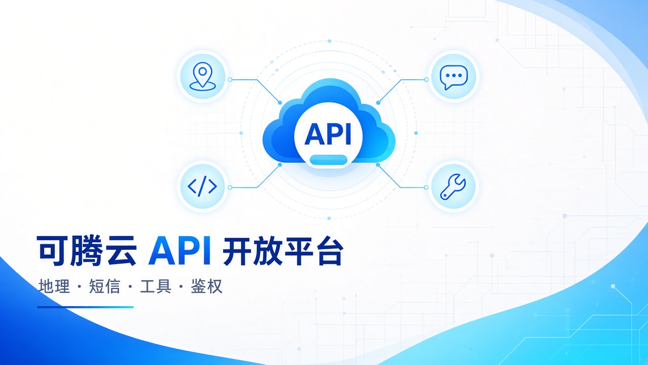 可腾云 API 开放平台封面